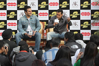 Salman Khan @ Dabangg 2 Promotion in Delhi
