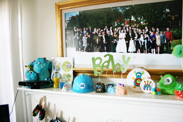 Ever Clever Mom Monsters Inc Themed Baby Shower