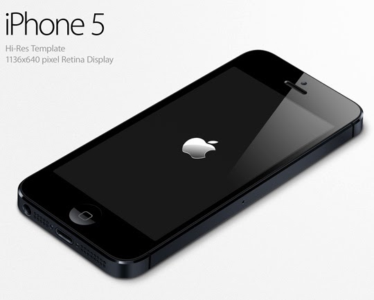 iPhone 5 Template iPhone 5 Template