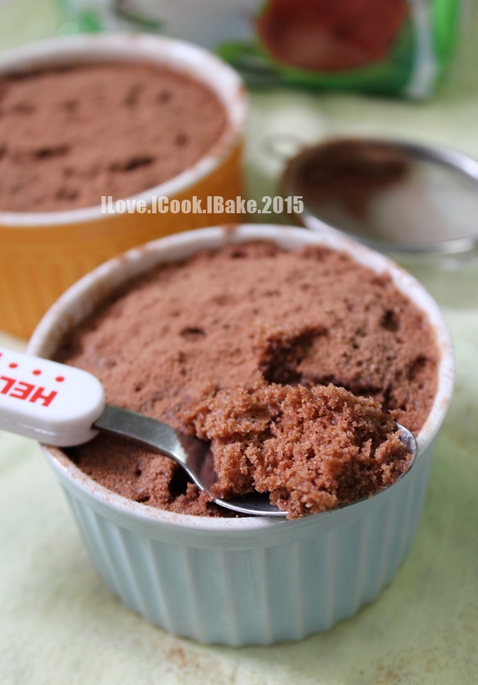 I Love. I Cook. I Bake. Microwave Milo Mug Cake 2 Recipes