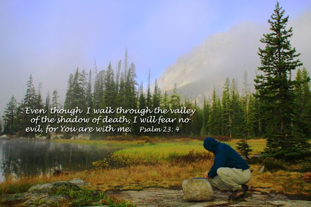 Free Christian Wallpapers: Psalm 23 4 Inspirational Bible Quotes