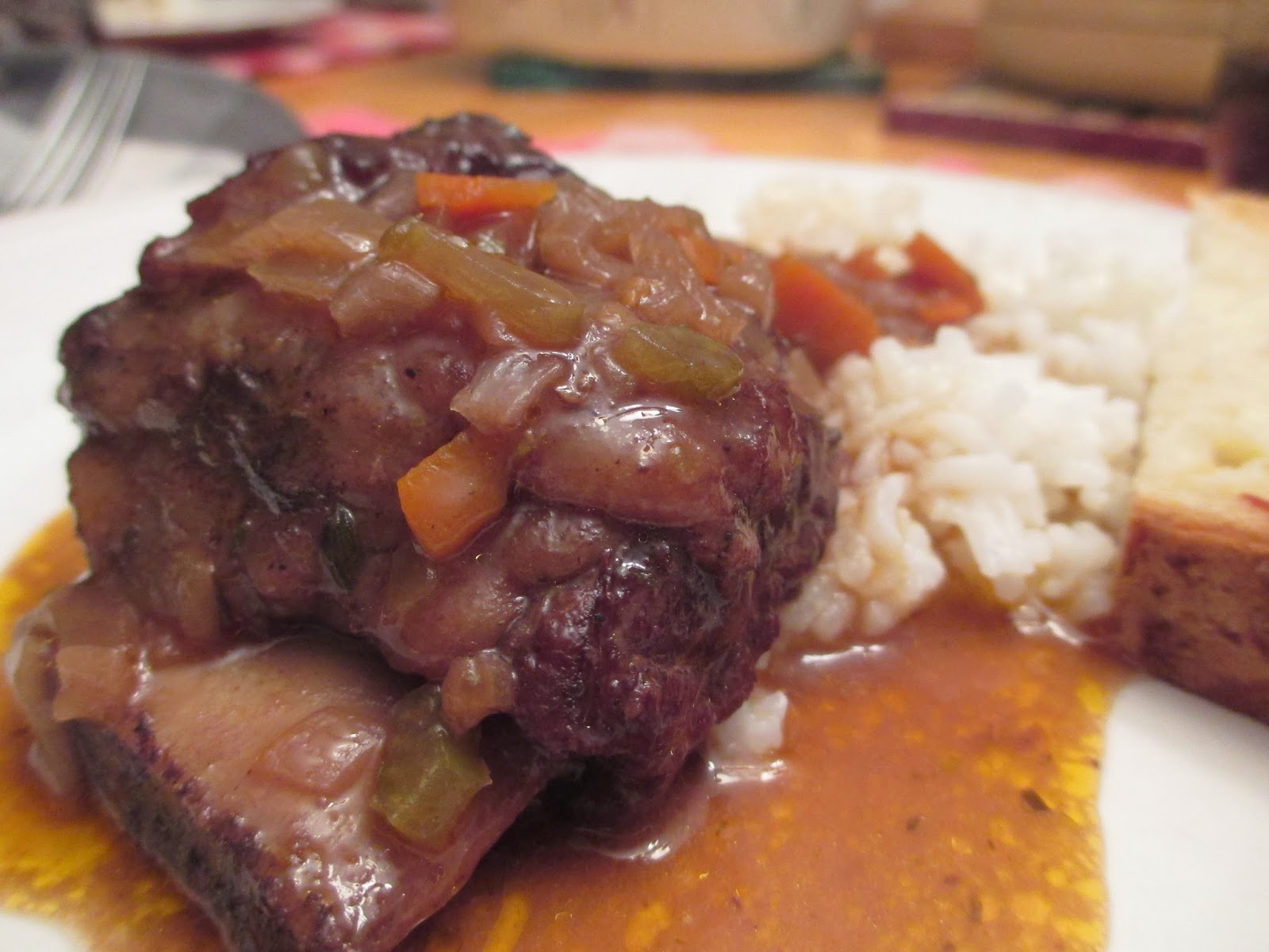 "So what are you making for dinner?" Red Wine Braised Short Ribs