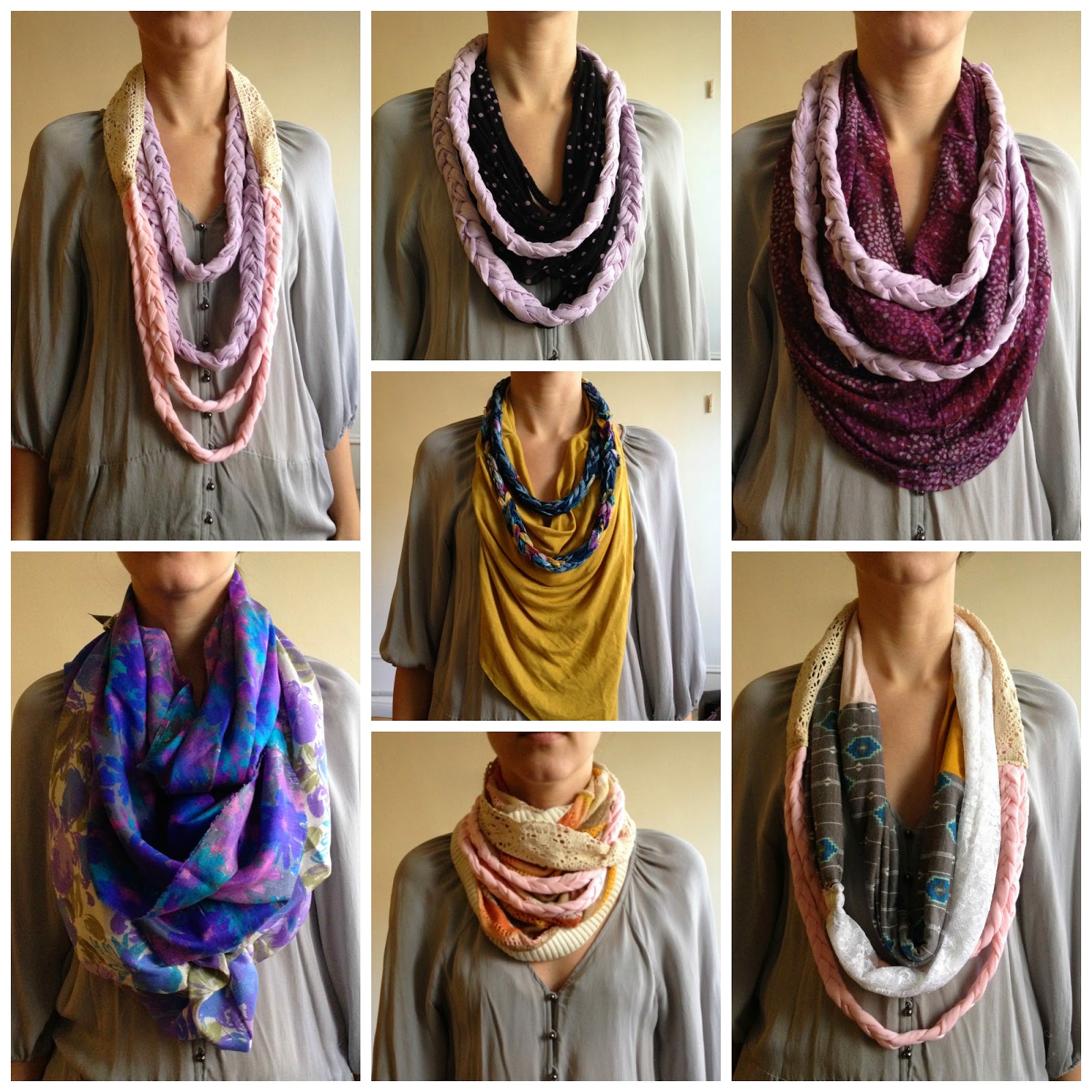 Little Did You Know... Spring Scarf Tutorial The Finale