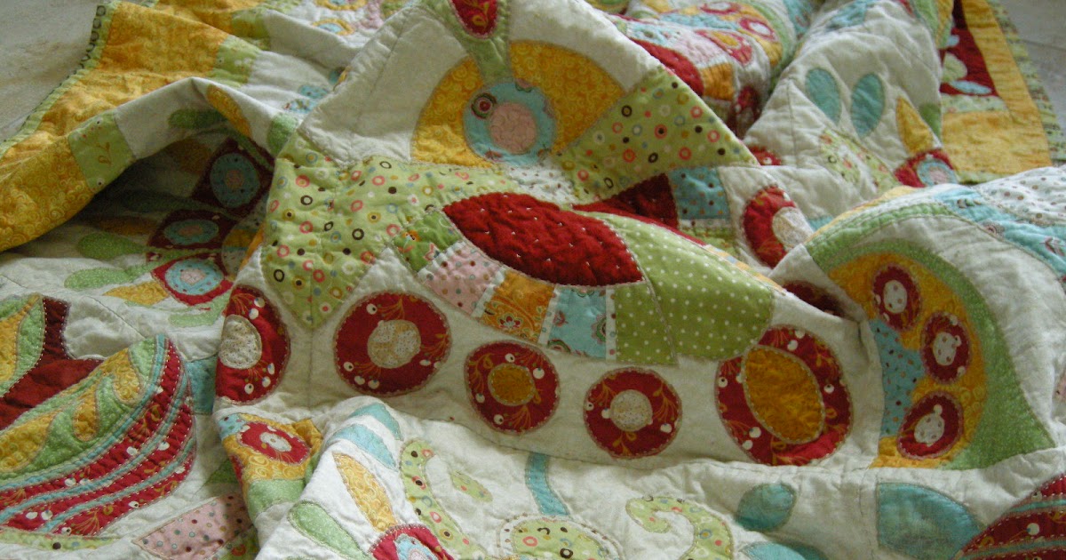 coldfeetstudio The quilt I made for Nikki.