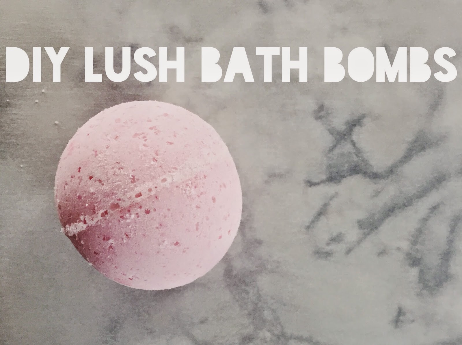e&elle DIY Lush Bath Bombs