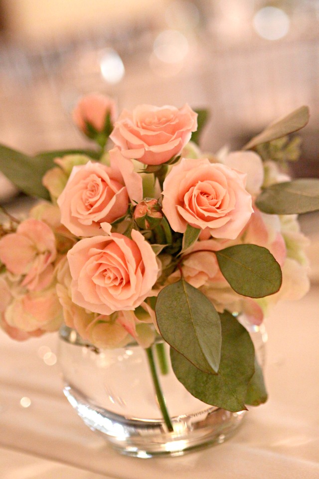Inspired I Dos Floral Arrangements for a Timeless Ballroom Wedding