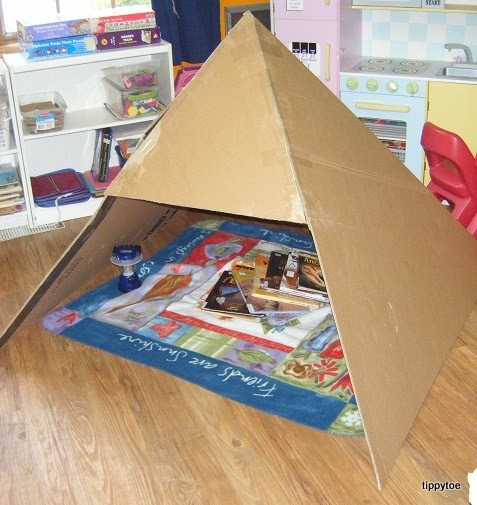 Tippytoe Crafts: Dramatic Play Pyramid