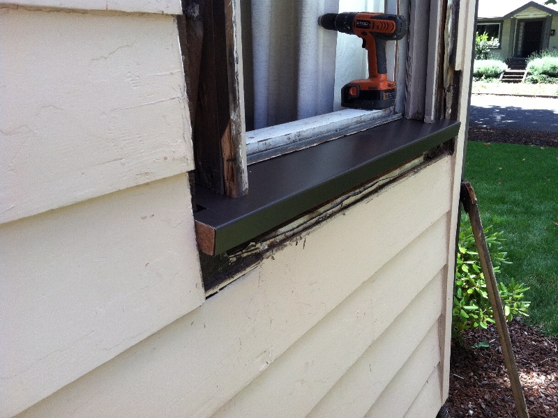 Consider It Done Construction Custom Window Sill Flashing