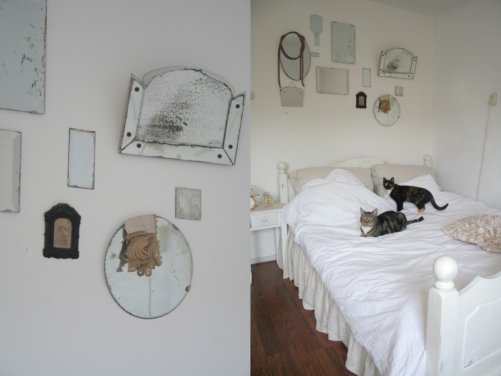 Brocante slaapkamers: vt wonen int?rieur met gebruik van kleur ...