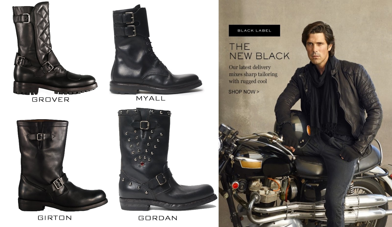 ralph lauren motorcycle boots