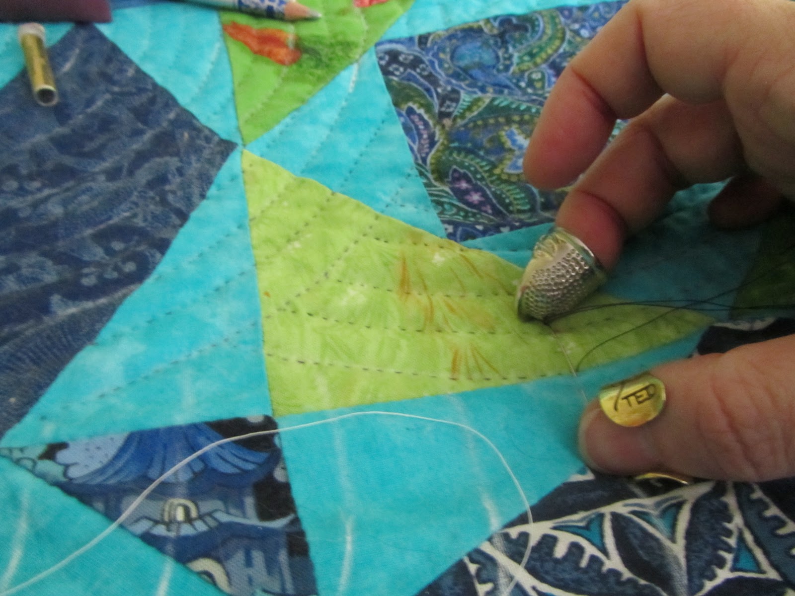 Collected Yarns Hand Quilting