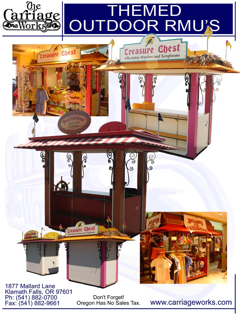Mall Kiosks Zoo Carts