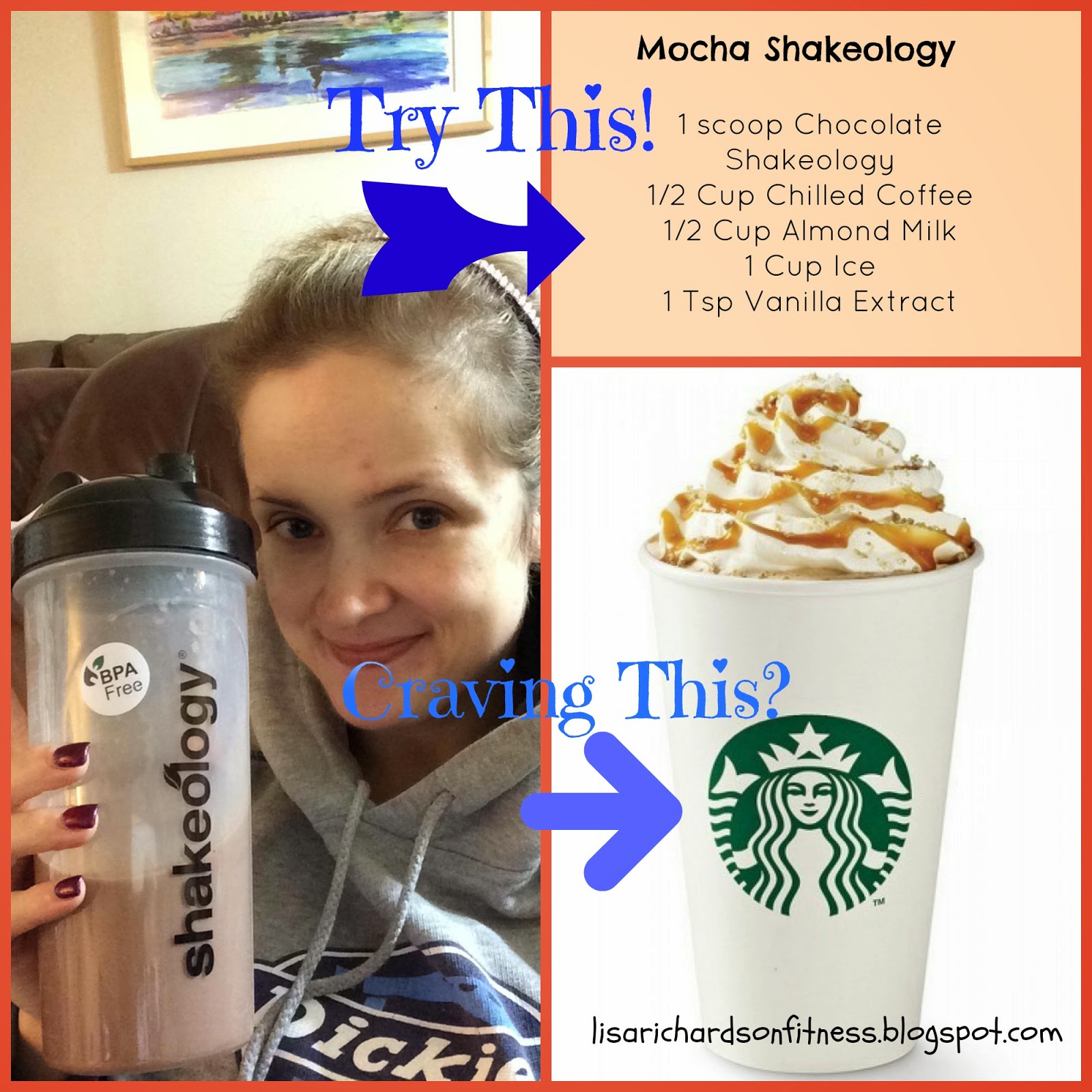 Lisa Richardson Mocha Shakeology Recipe