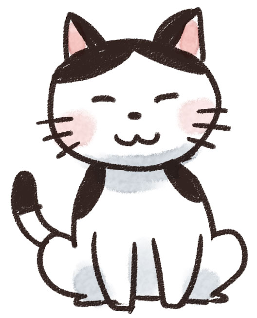 猫のイラスト 動物 ゆるかわいい無料イラスト素材集