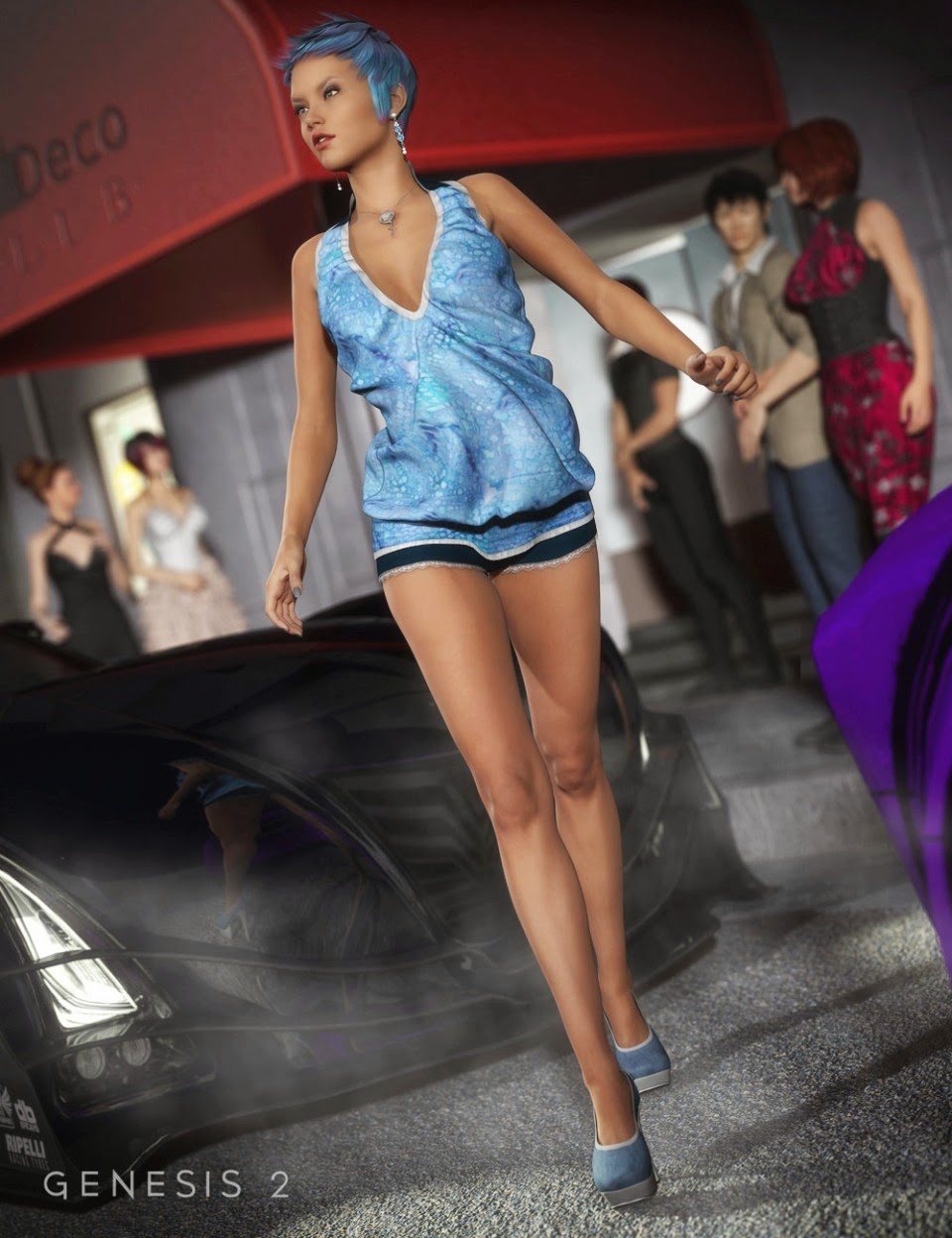 Romper for Genesis 2 Female(s) Romper for Genesis 2 Female(s)
