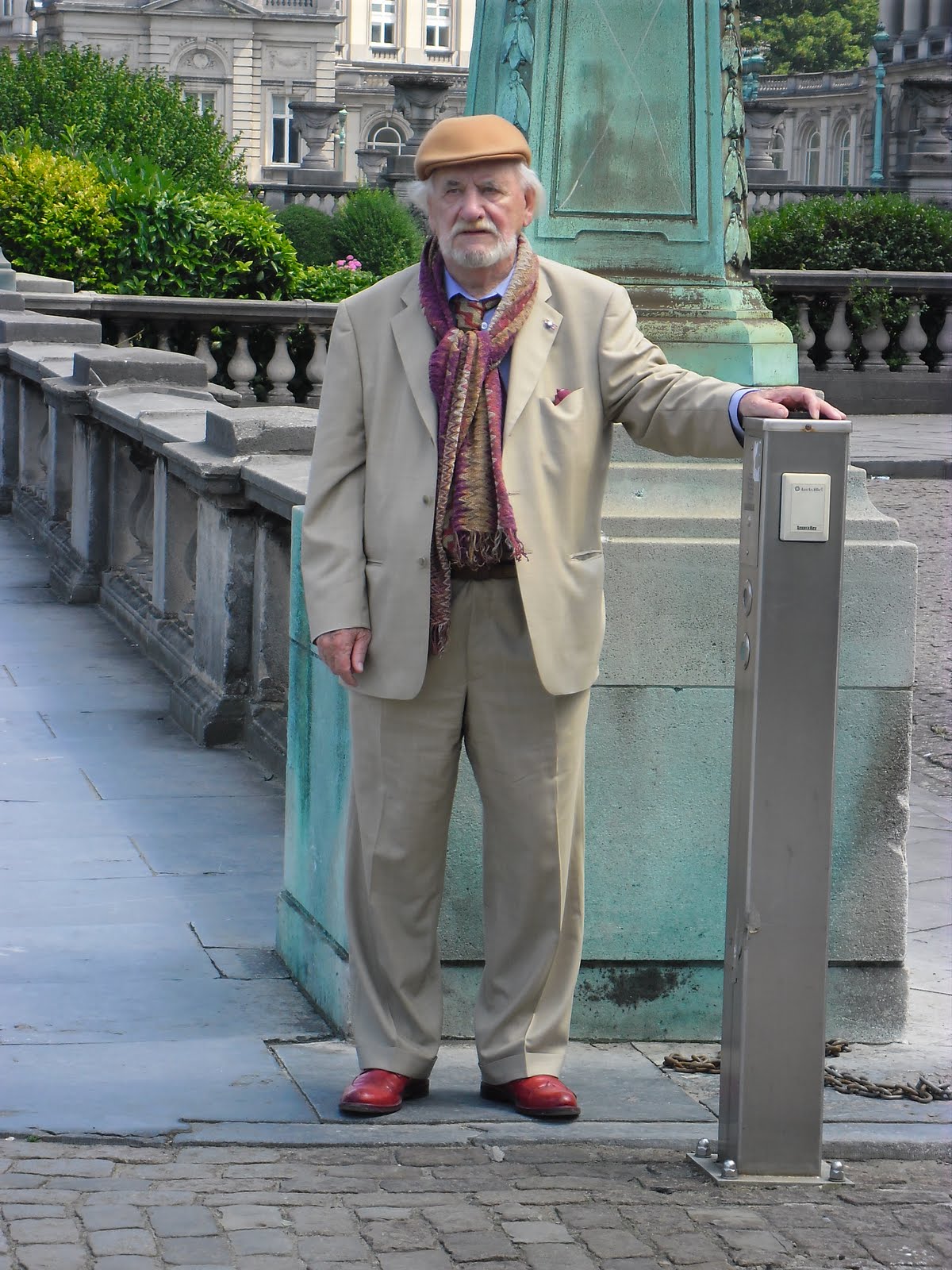 The Vantage Point The Man Wearing Red Shoes