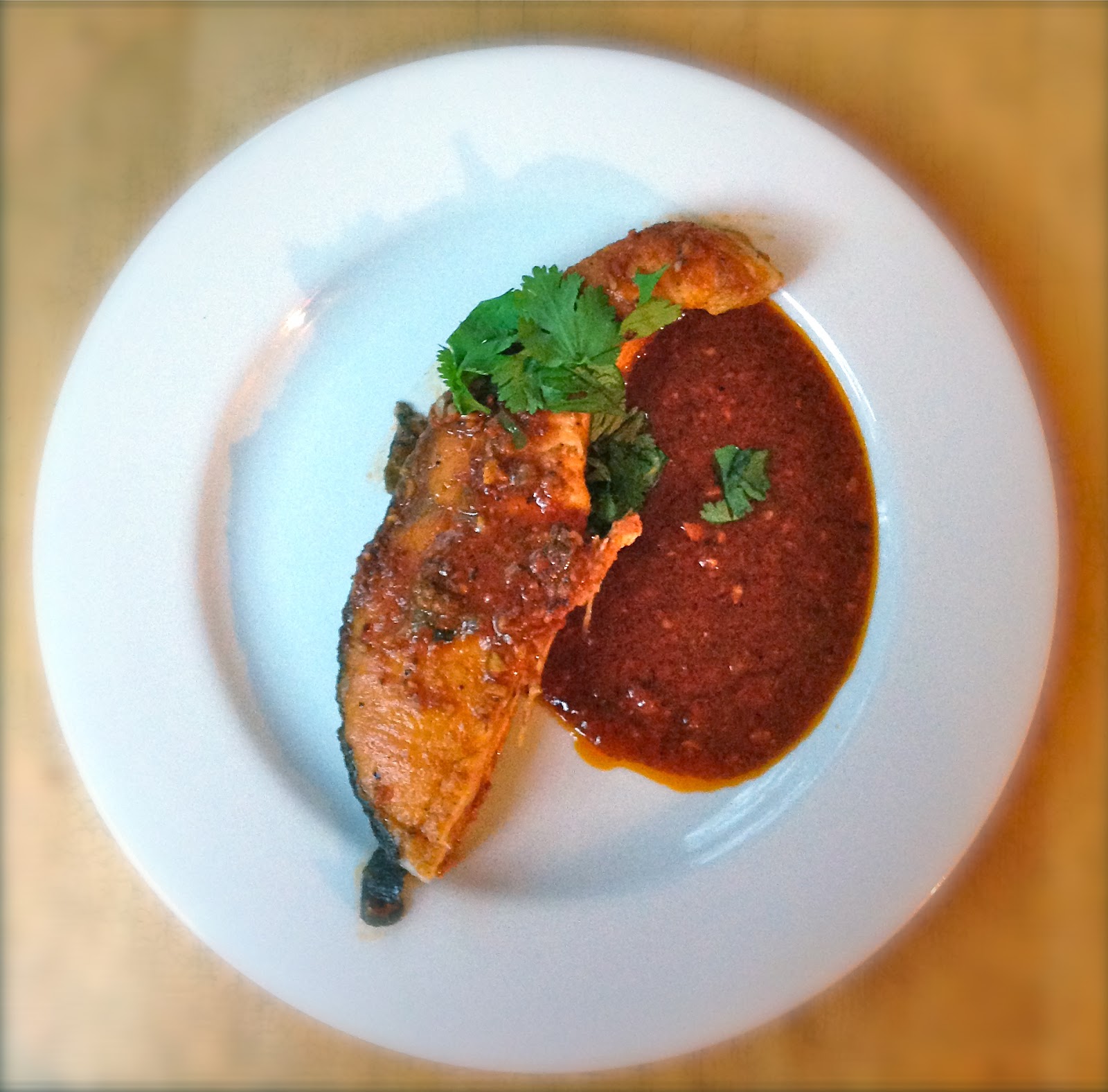 Ottolenghi's Salmon Steaks in Chraimeh Sauce