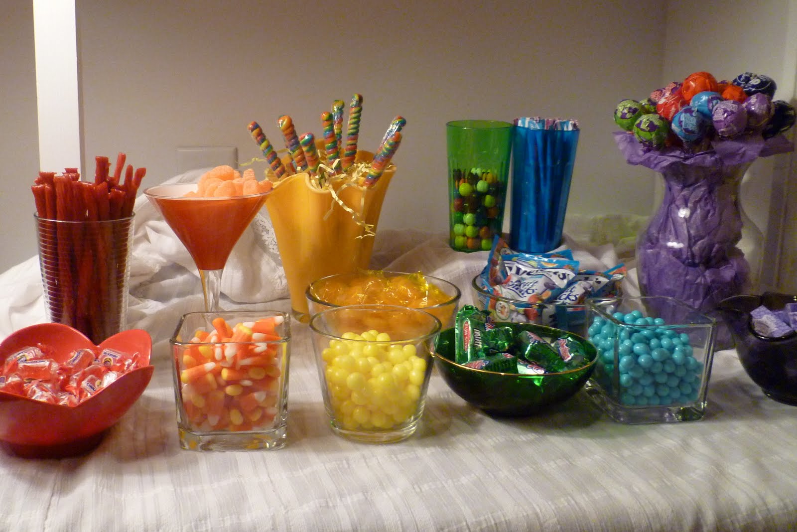 Imperfectly Possible Candy Buffet on a 50 Budget