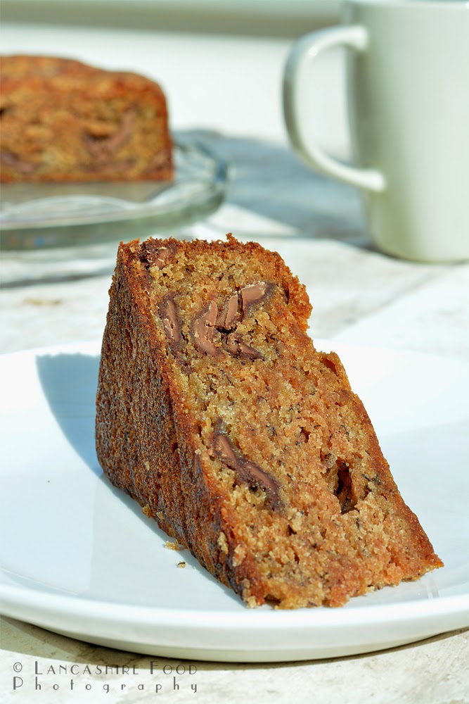 Lancashire Food Banana and chocolate buckwheat cake, naturally gluten