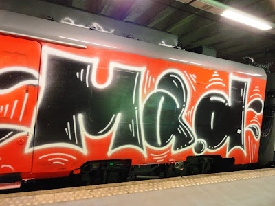 whole car train graffiti