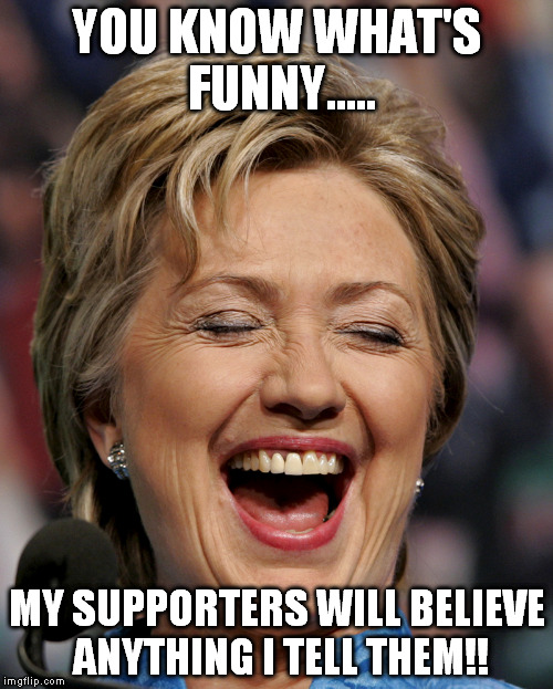 Why does Hillary Laugh so much? TRUMP LAND