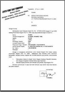 Contoh Surat Cuti Polri Contoh Surat