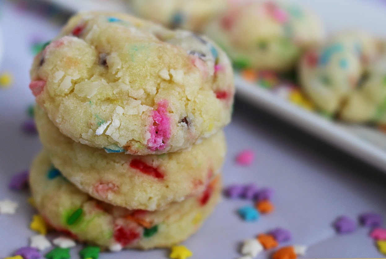 Kylee's Kitchen Funfetti Gooey Butter Cookies