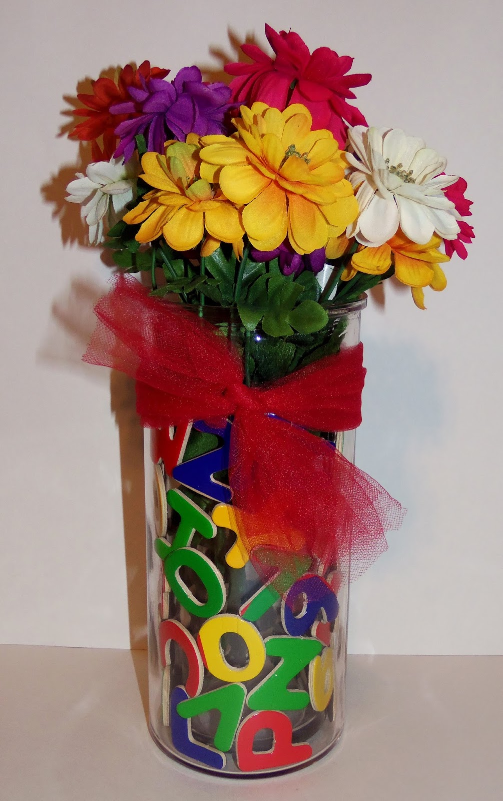 live. love. scrap. Alphabet Vase DIY