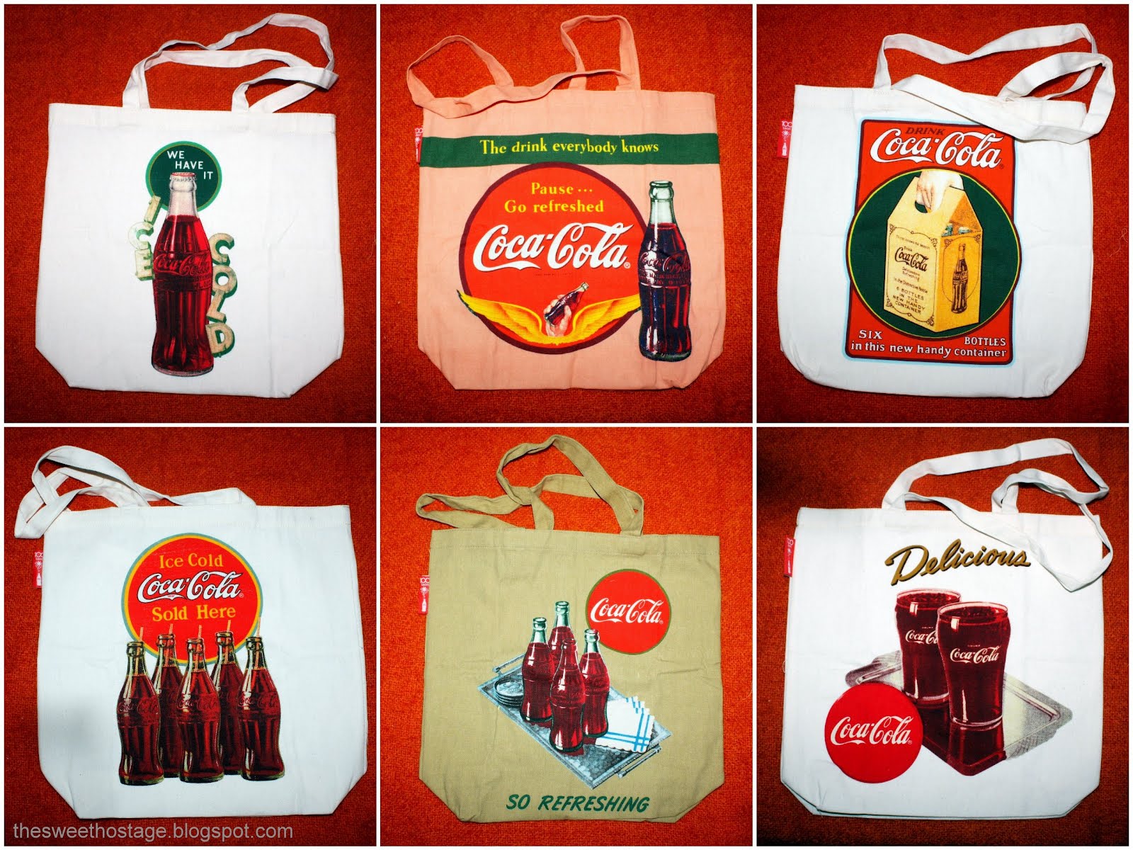 SWEET HOSTAGE 2012 Coke Vintage Bag