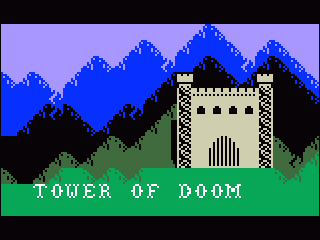 Tower of doom intellivision manual