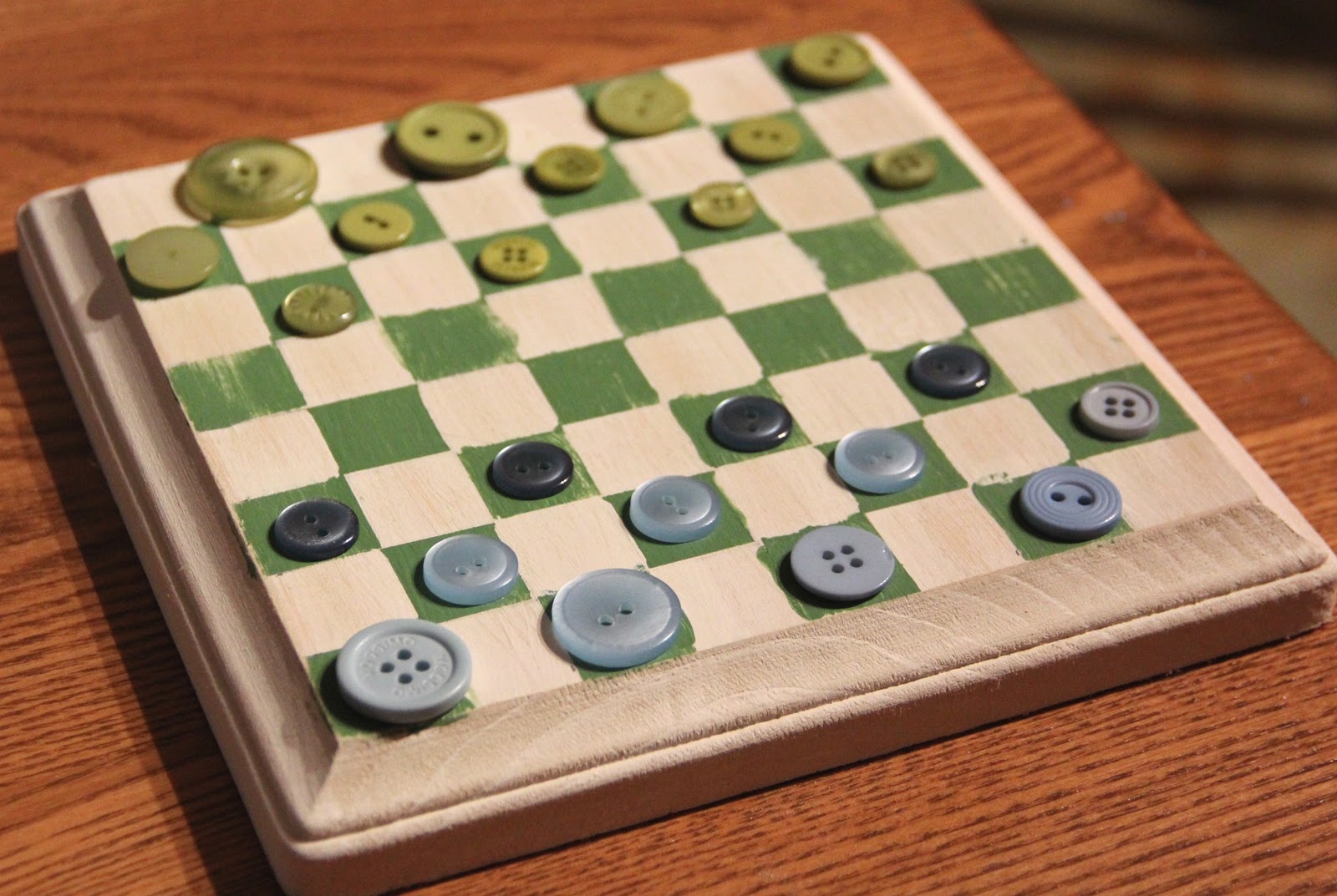 Distressed Checkerboard