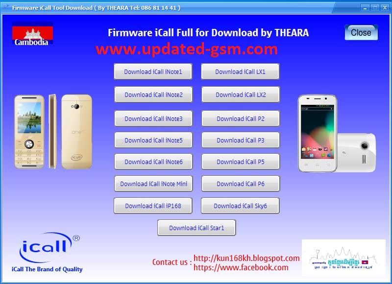 Download Firmware i-Call All Model Flash SP Flash Tool Fix ...