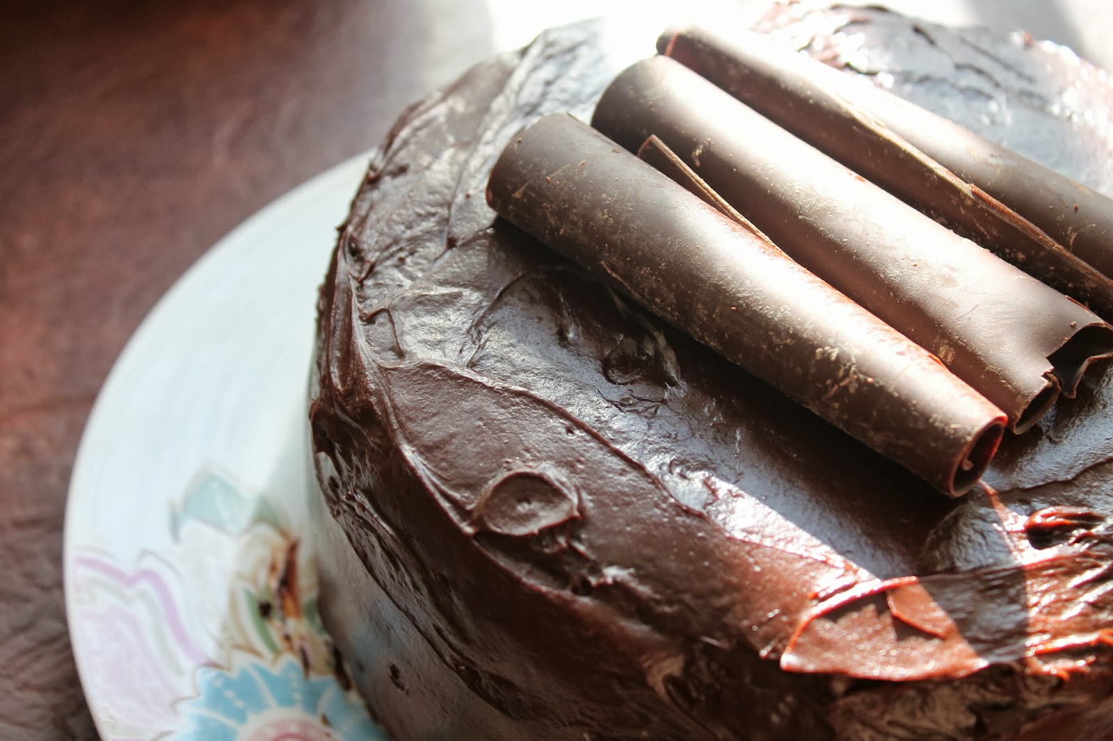 Aurea Femella Bakes Chocolate Liquorice Cake