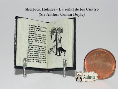 Miniature book Sherlock Holmes