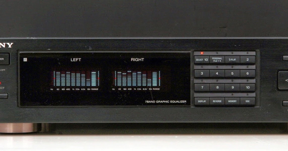Sony SEQ711 Digital Graphic Equalizer AudioBaza