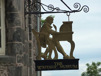 A Scottish Writer's Museum Plaque