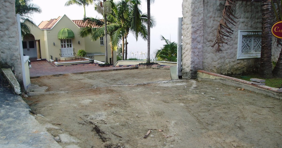 CONSTRUCTORA INMO CASA s.a.s: PISO DE PIEDRA EN LA ENTRADA DE LA VILLA