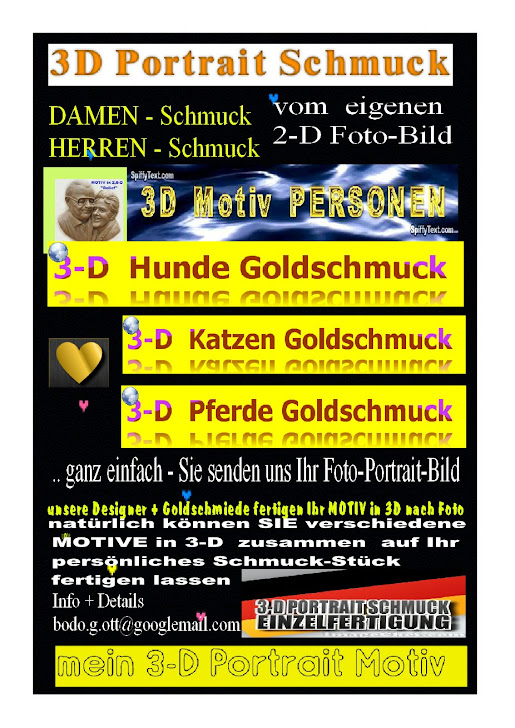 3D Foto Goldschmuck