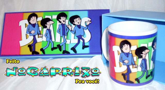 Caneca e Caixa Personalizada