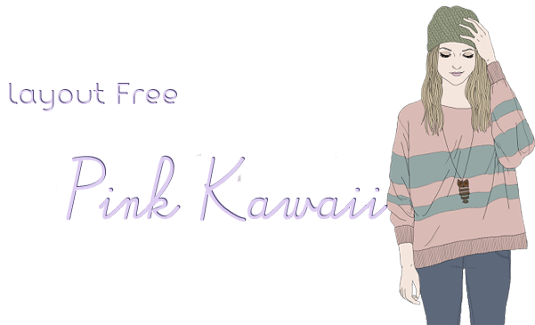 Layout Free Pink Kawaii