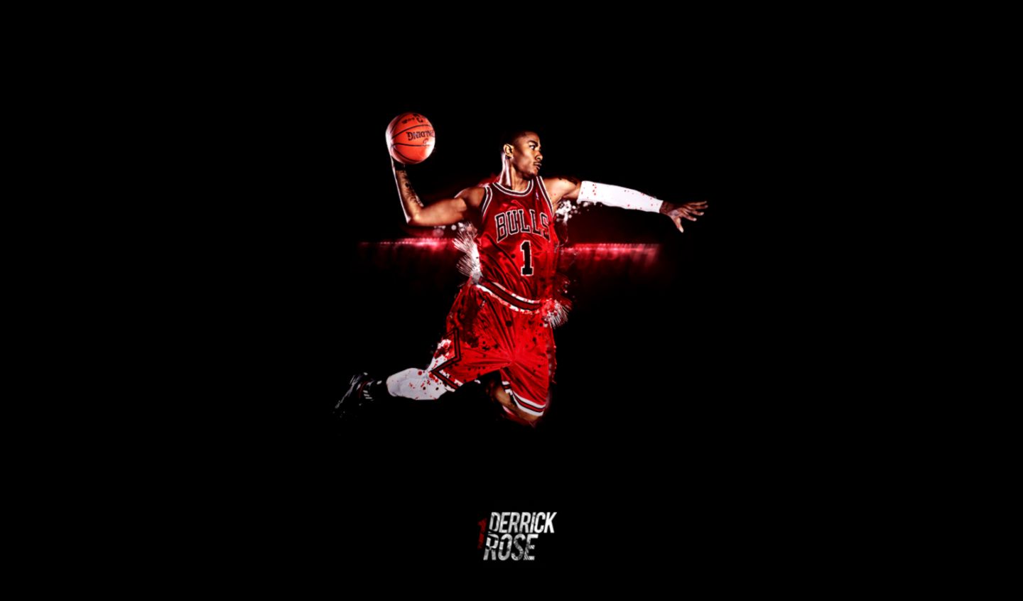 NBA Picture as Computer Wallpaper – Derrick Rose Jumping Up High NBA Picture as Computer Wallpaper – Derrick Rose Jumping Up High
