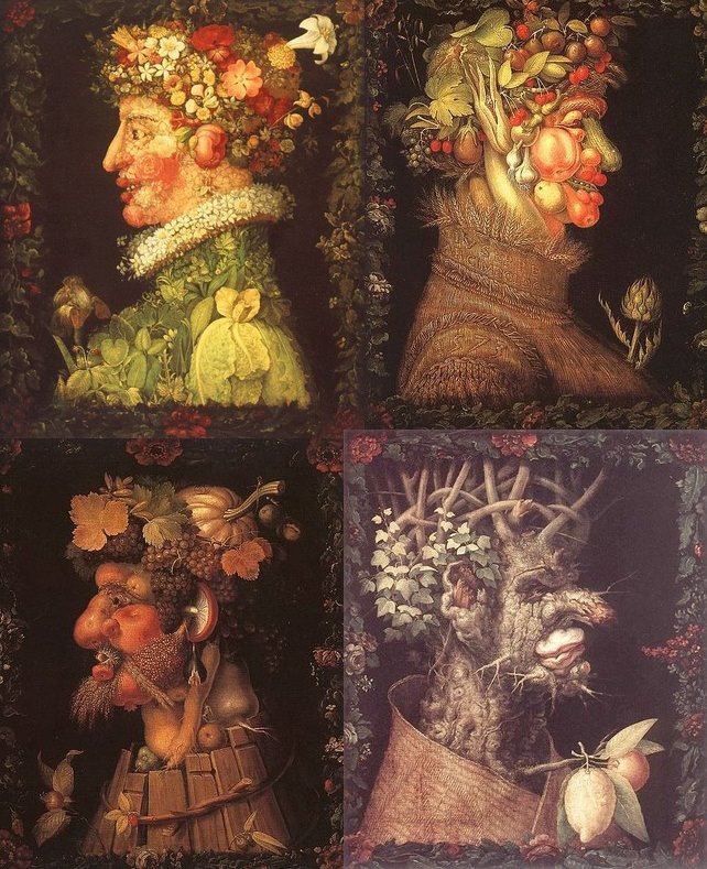 Verão, Giuseppe Arcimboldo