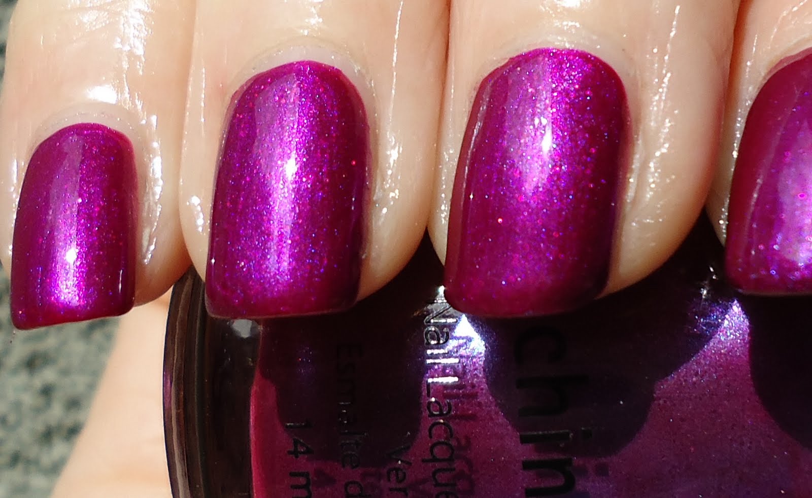 Making Up 4 My Age Notd China Glaze Draped In Velvet