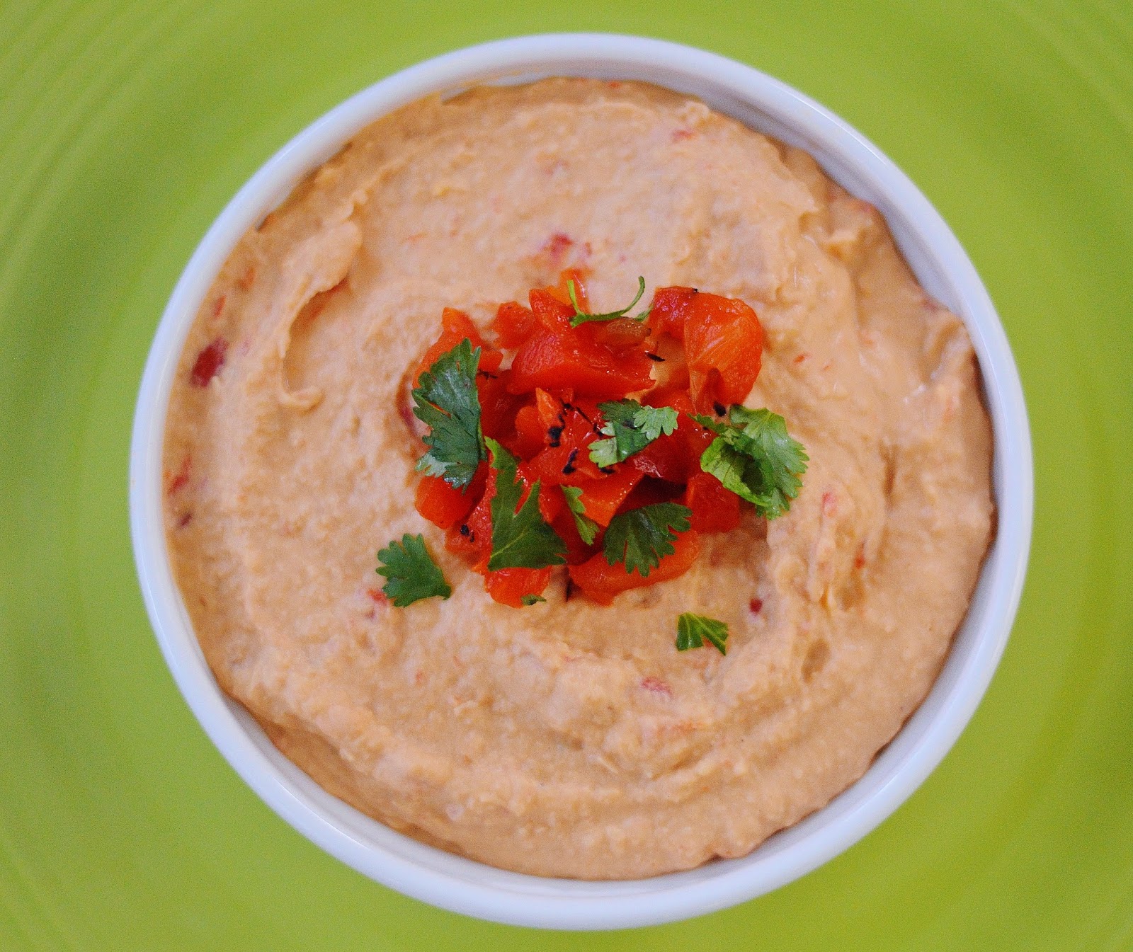 The Art of Comfort Baking Roasted Red Pepper Hummus
