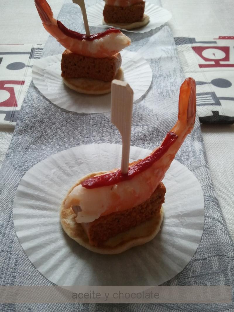 aceite y chocolate pastel de pimientos del Piquillo