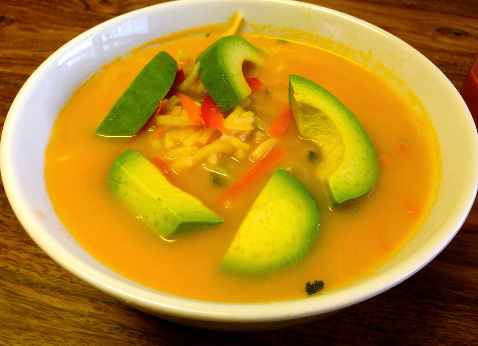 Asian Style Yam Noodle Soup w/ Homemade Sriracha Sauce