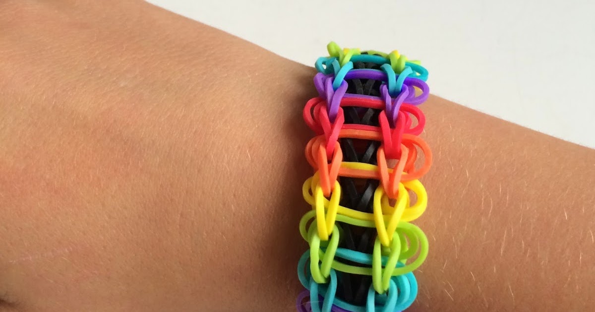 Fun Loom Bands Ladder Armband