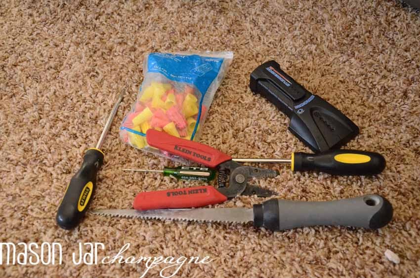 mason jar champagne how to move a light switch