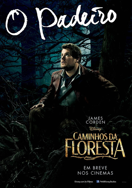 "Caminhos da Floresta" (Into The Woods) posteres brasileiros Emily Blunt