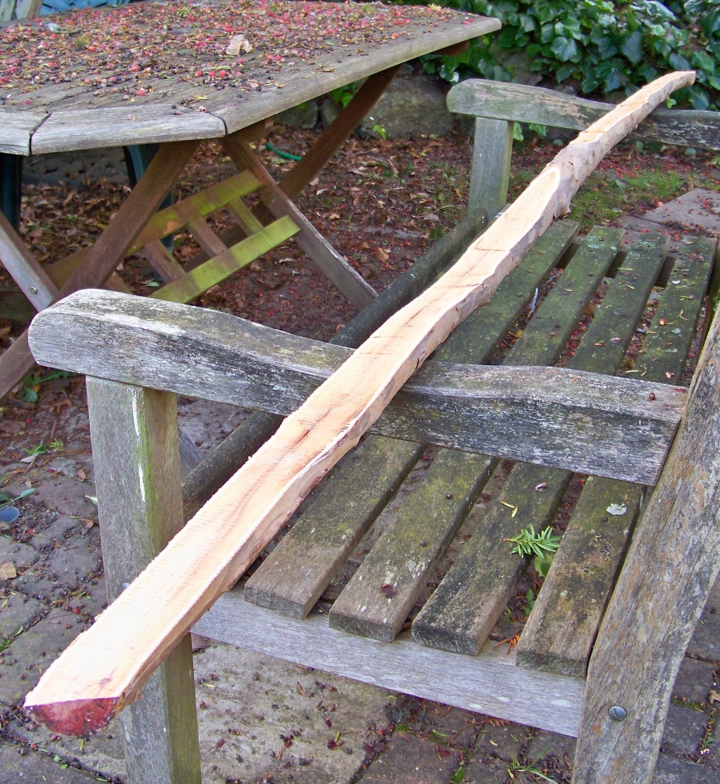 Bowyer's Diary Yew Stick Longbow